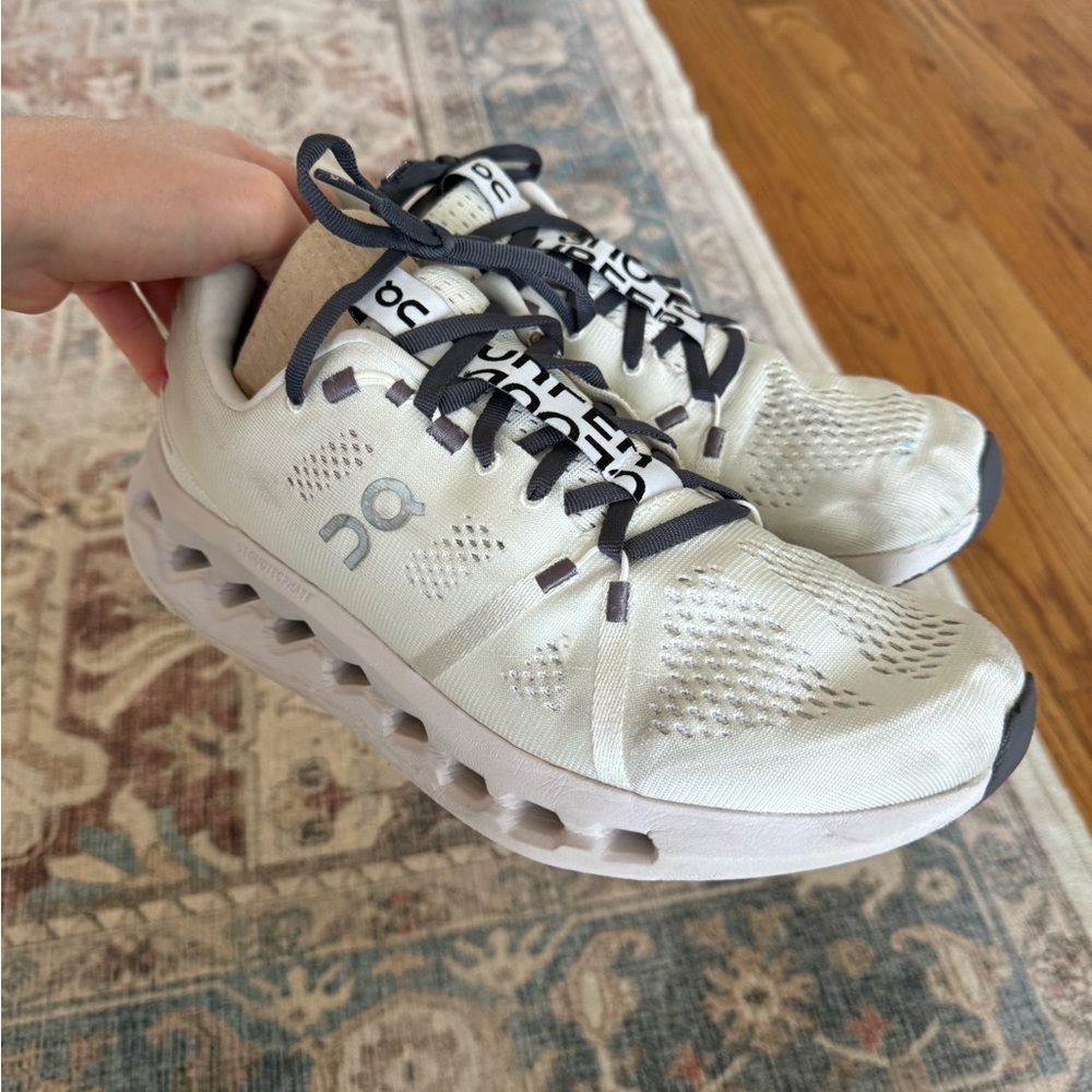On Running White Athletic Shoes